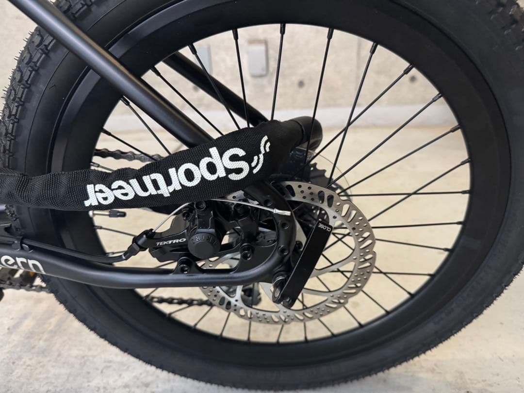 【今月新品で購入】TERN AMP F1 ミニベロ マットブラック