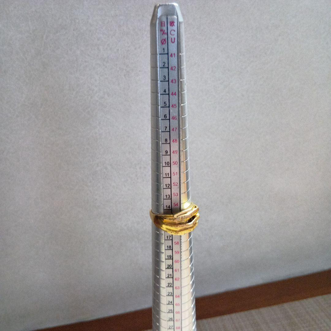 K18 刻印 リング