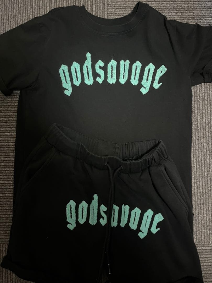 godsavage ブラック セットアップ