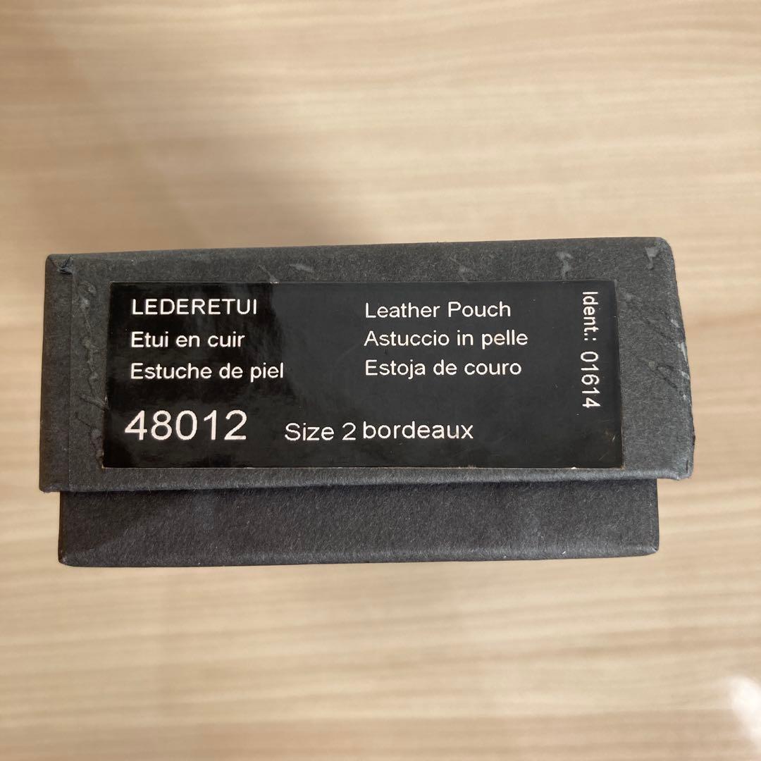 Montblanc モンブラン　緑色 レザー 筆箱　　未使用