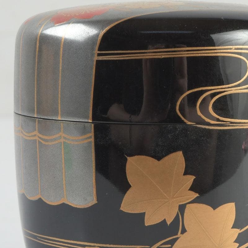 茶道具 小坂修斎作 花草蒔絵 大棗 共箱 V 9308 - メルカリ