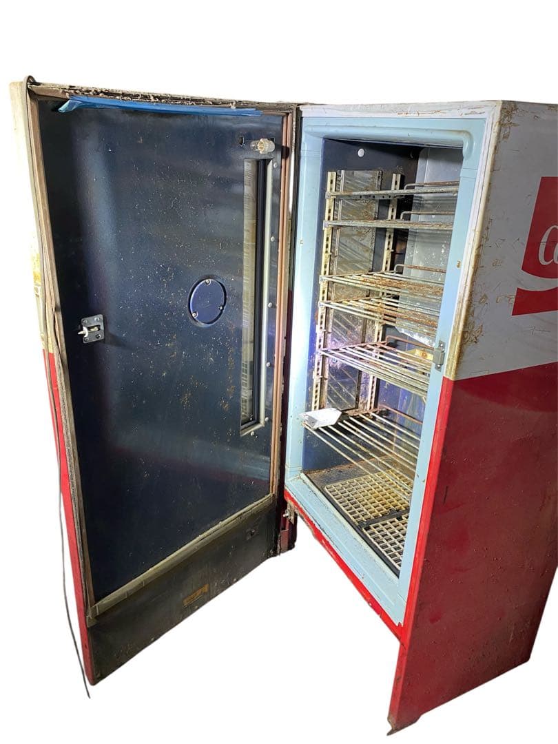 激冷え！コカコーラ 冷蔵庫 ナショナル 当時物 昭和レトロ ma131