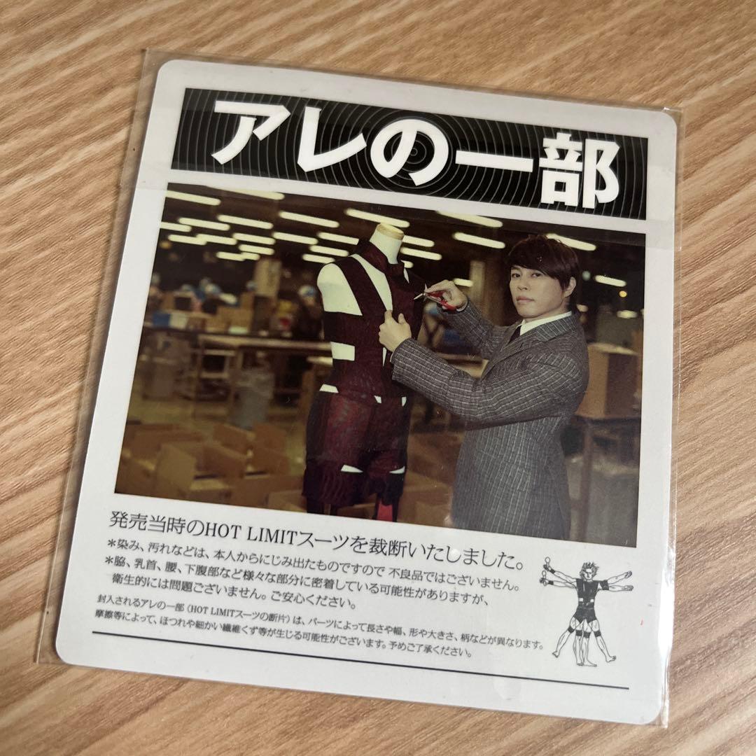 T.M.Revolution 西川貴教 アレの一部 hot limit 本人着用