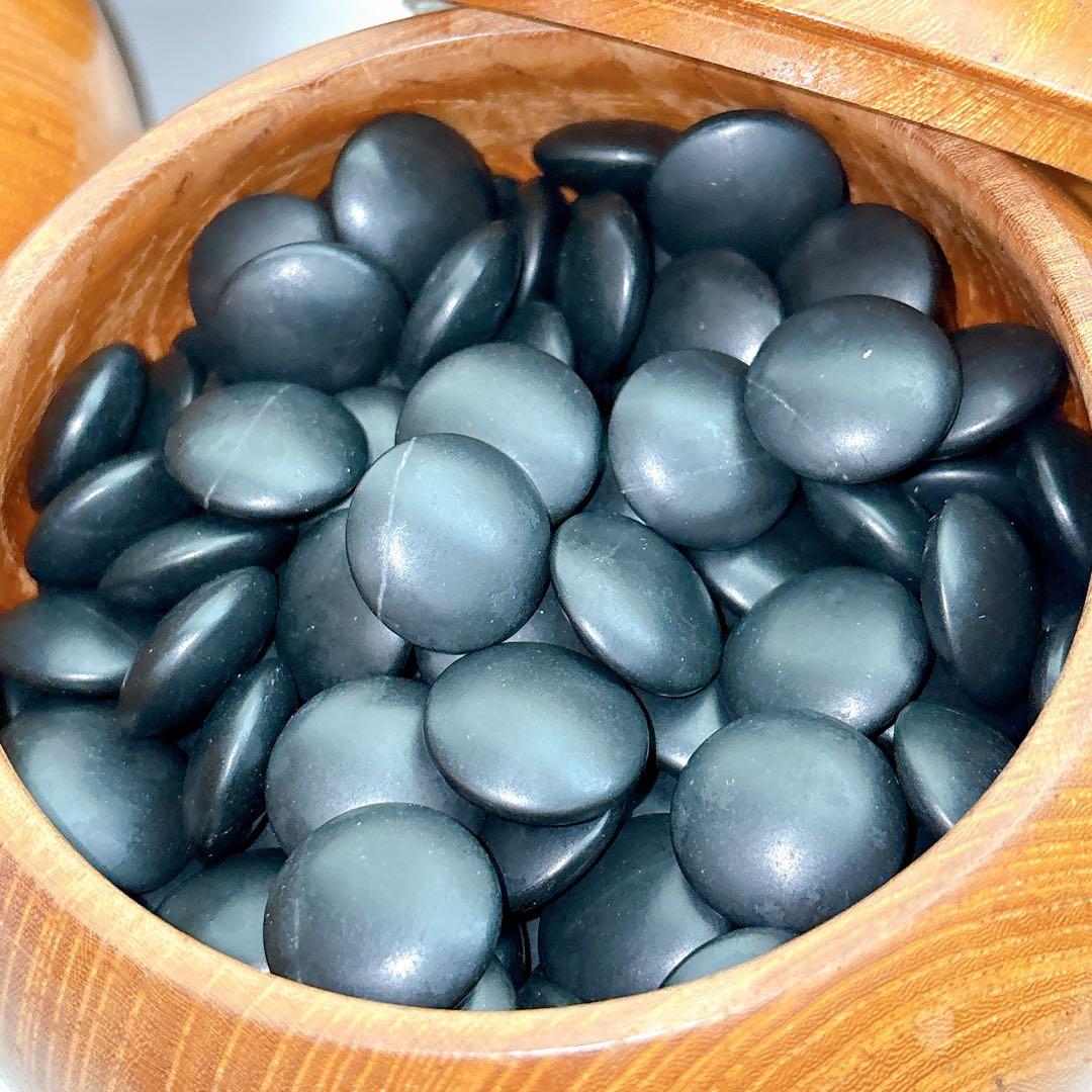 蛤碁石 那智黒石 欅特大碁筍 32号碁石