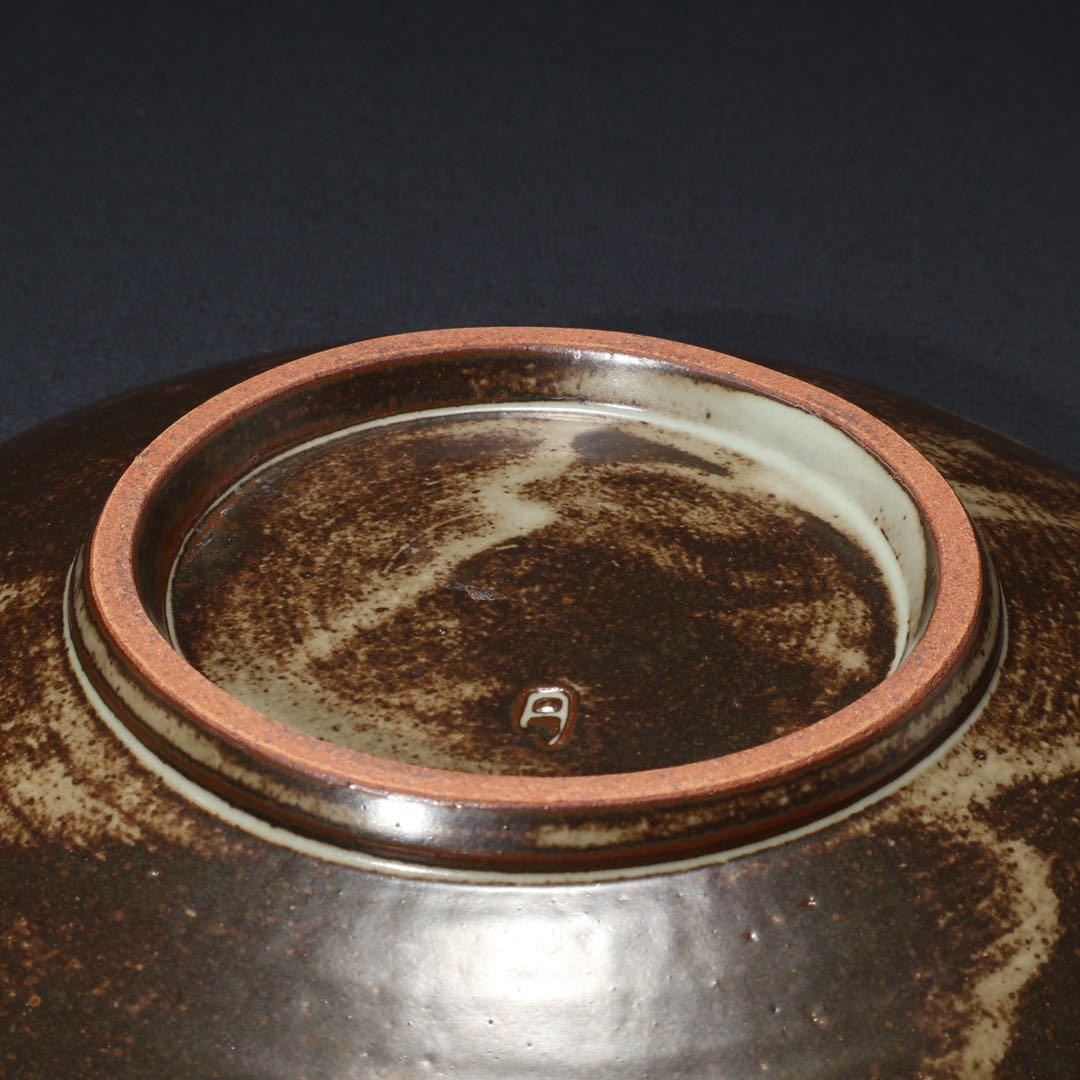 人間国宝 島岡達三 象嵌赤絵草花皿∅24 共箱 縄文象嵌 R1633ラ3 - メルカリ