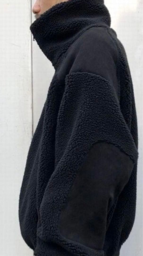 drole de monsieur ボアブルゾン　ブラック　完売品