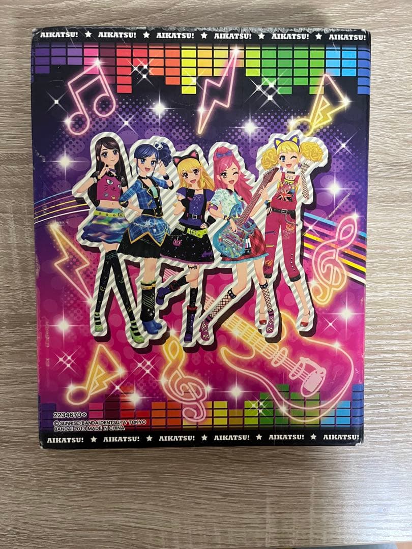 アイカツカードセット ICカードカードファイル・ケース付き - yellows