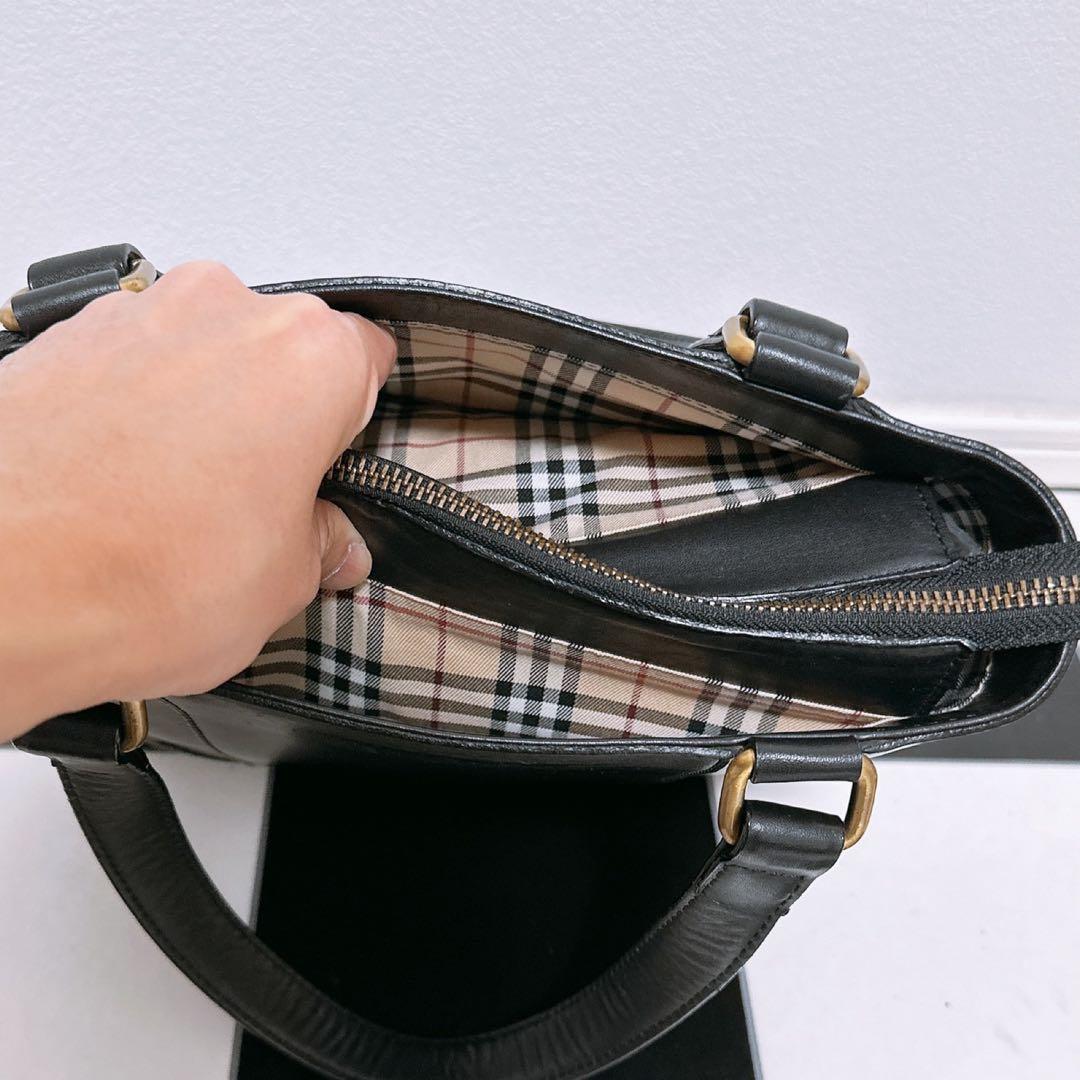 《美品》Burberry(バーバリー)ハンドバック