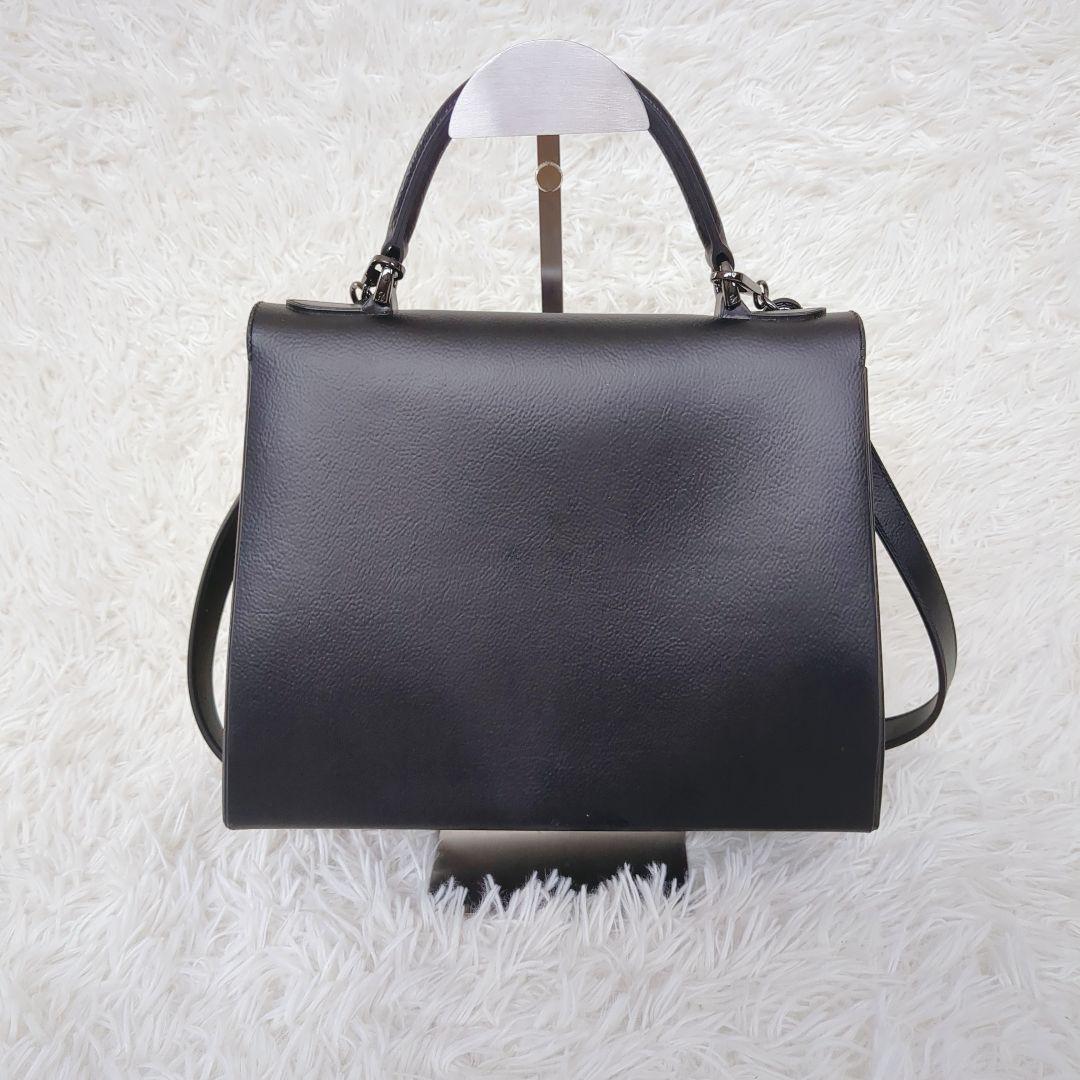 美品✨️ DESIGNINVERSO　ワンハンドルBAG ショルダーバッグ黒