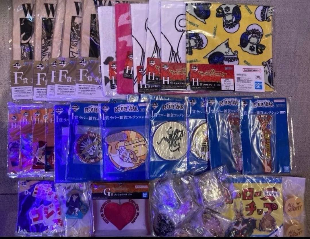 約286点 一番くじ 少年誌 下位賞 ＆ フィギュア5点 まとめ売り