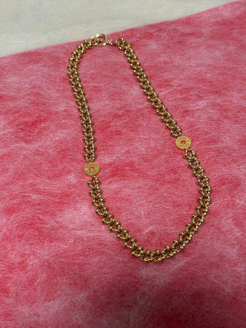 N*i様 Tiffany刻印ゴールドカラーチェーン　50cm