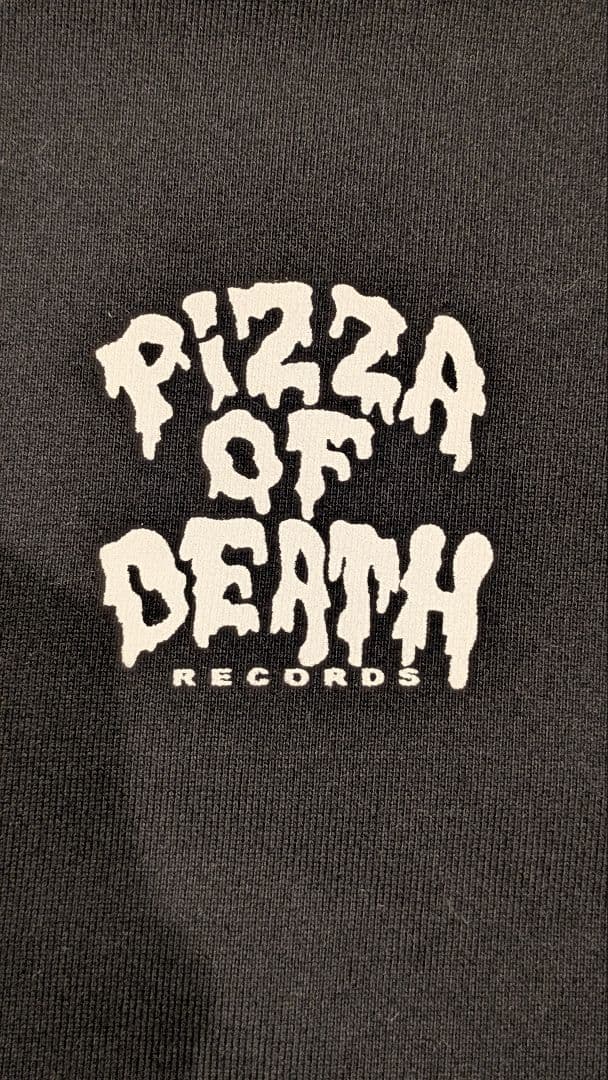PIZZA OF DEATH ジップアップパーカー 黒 Mサイズ - メルカリ