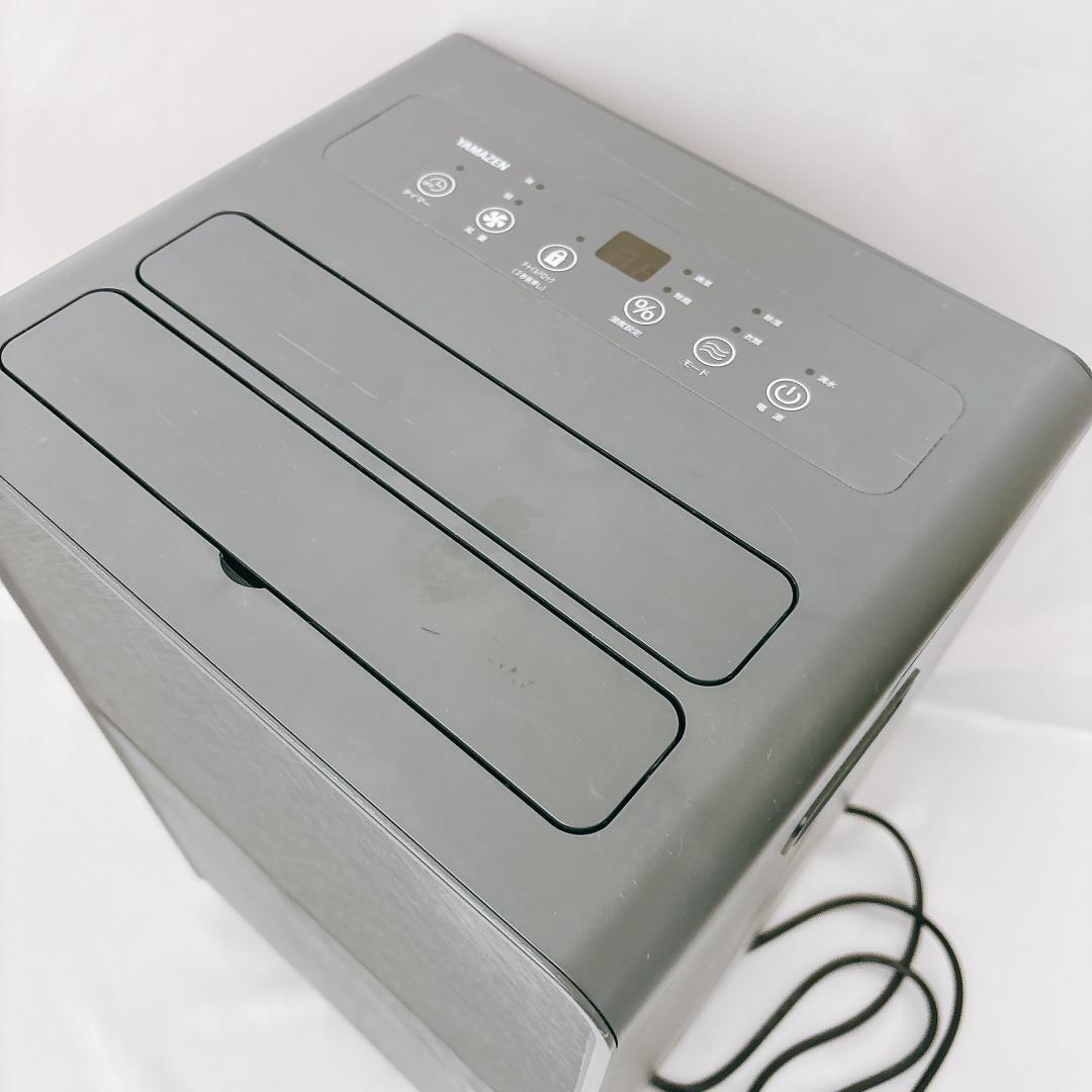 【美品】山善 除湿機 衣類乾燥 除湿器 コンプレッサー式 除湿量 6.0L 強力