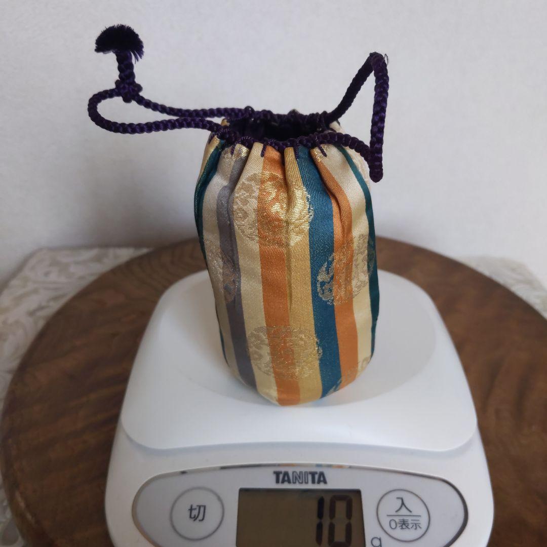 茶道具　【diana】　膳所焼　生野写　茶入　陽炎園　仕履付　表千家