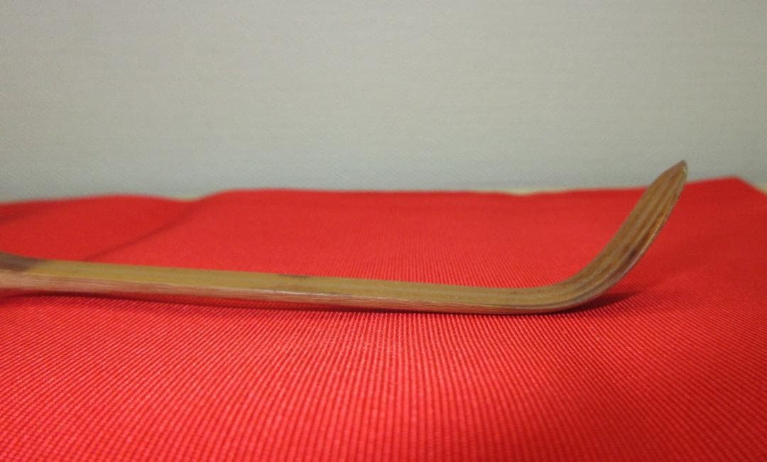 送料込【逢絢亭】茶道具 茶杓 銘「花の宴」大徳寺 長谷川寛州