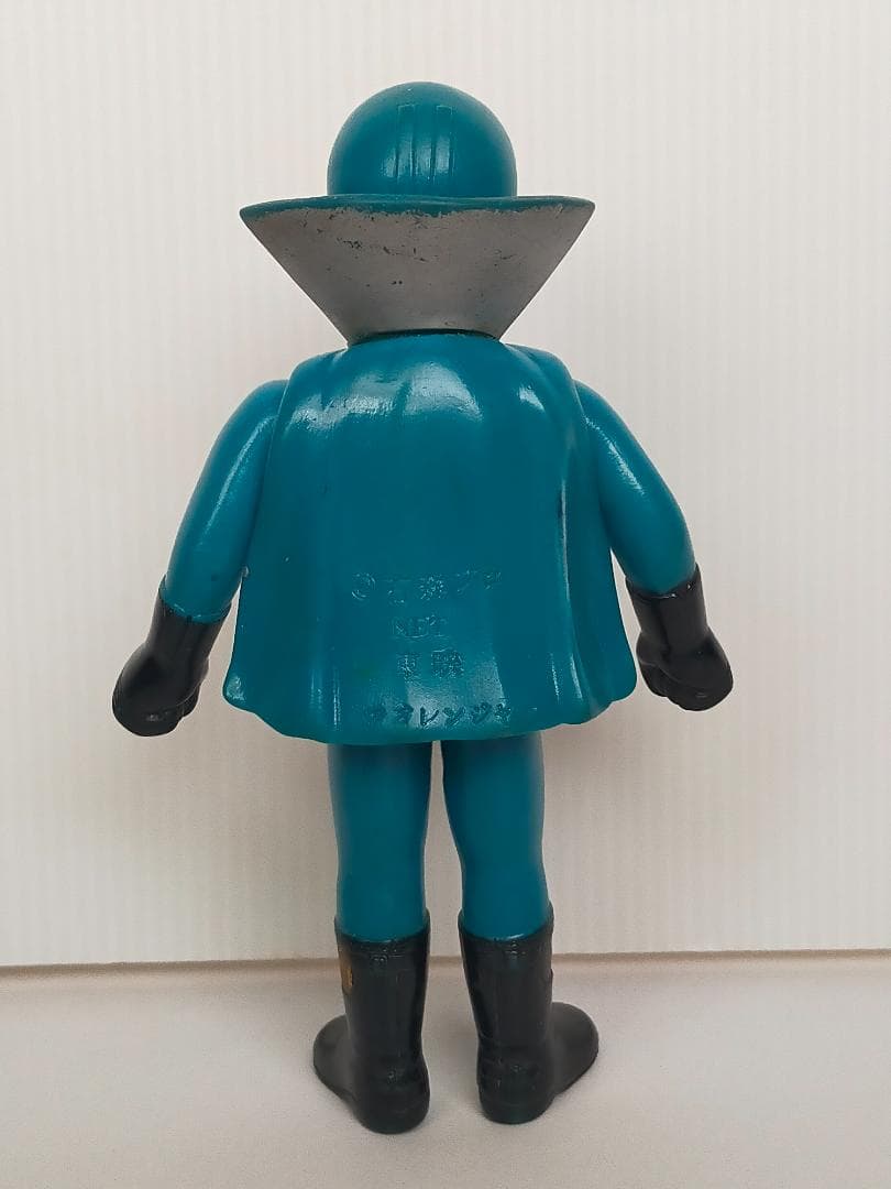 ポピー　アオレンジャー　１３ｃｍ　ソフビ　当時物　ゴレンジャー