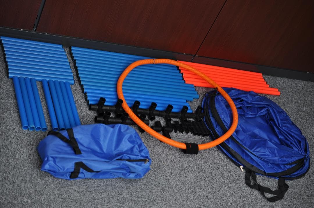 ドッグ アジリティトレーニングセット 持運びキャリーバッグ付き TA2852 ドッグ アジリティトレーニングセット 持運びキャリーバッグ付き