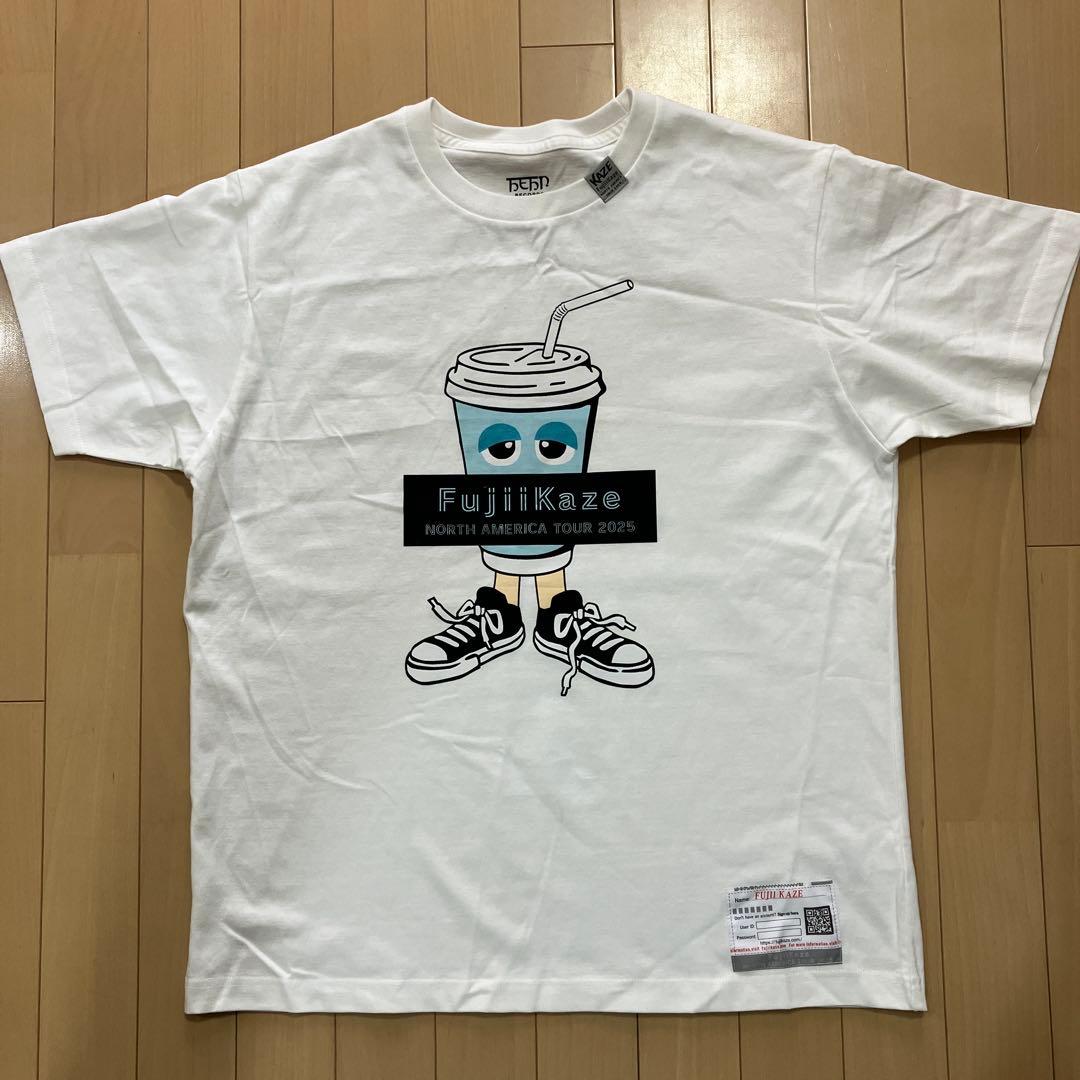 藤井風　北米ツアー　Tシャツ Mサイズ NORTH AMERICA TOUR Fujii Kaze Europe And North America Tour 2025 T-shirt - Ricardo