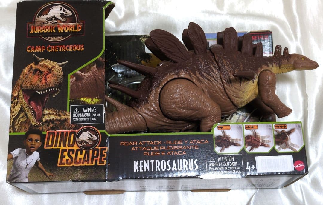 マテル ジュラシック・ワールド ケントロサウルス - メルカリ