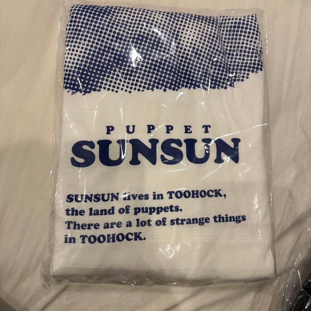 パペットスンスン ぬいぐるみ Tシャツ ステッカー　PUPPET SUNSUN