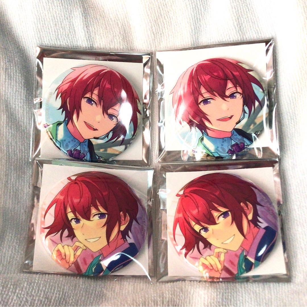 あんスタフィーチャースカウト2 缶バッジ朱桜司idol