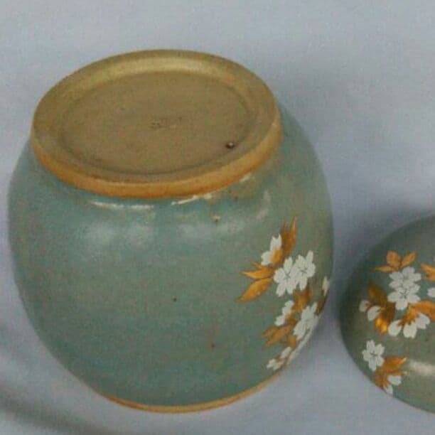 金彩桜文  安らぎの壺〔5寸〕特価