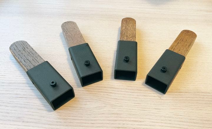 ブラックデザイン 卸売 ハレテーブル 延長脚 自作 複数購入可②