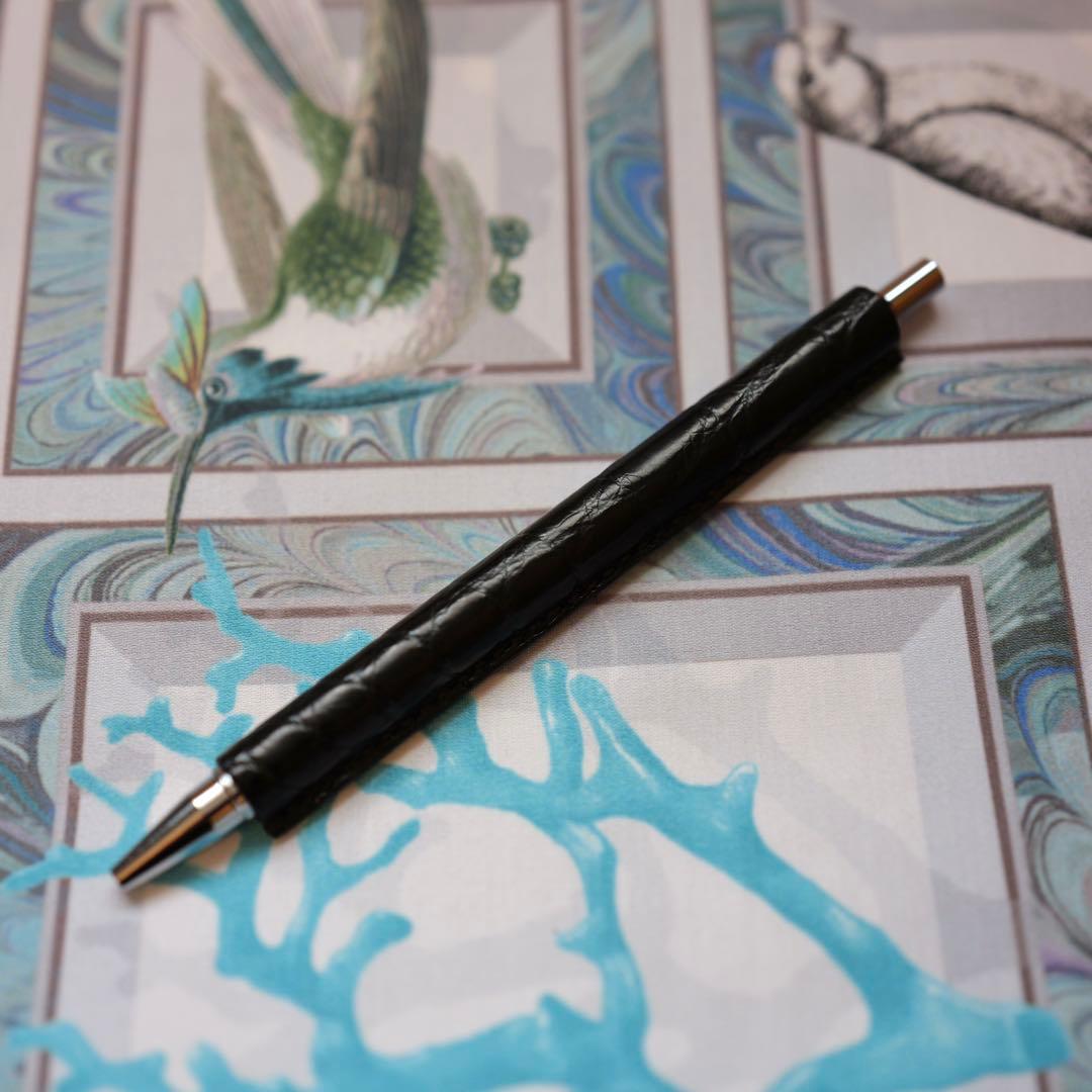 wildswans ワイルドスワンズ 非売品 クロコダイル ボールペン レザー