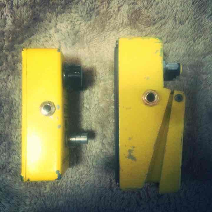 MXR distortionとBOSS TURBO OverDrive