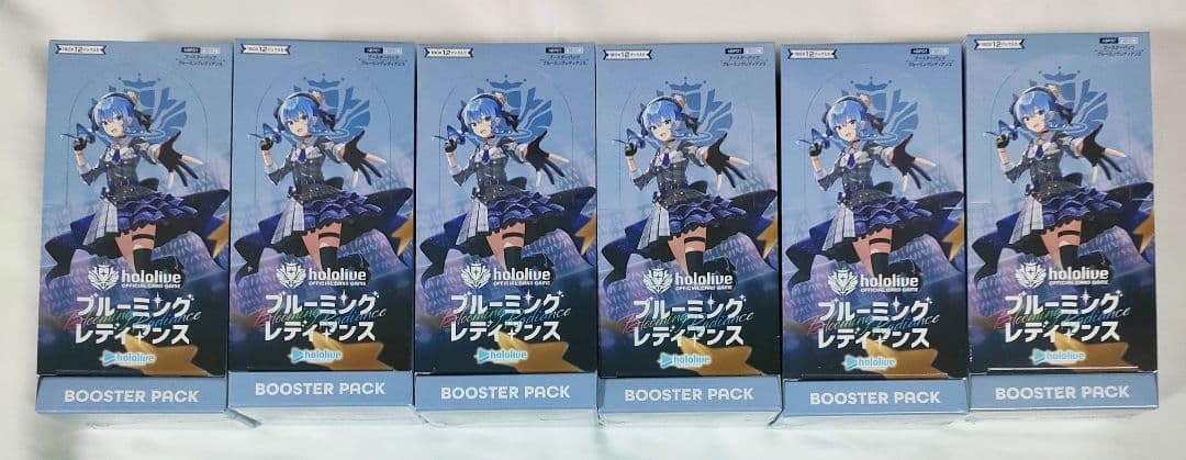 未開封 】ホロライブカードゲーム シュリンク付き 6BOX