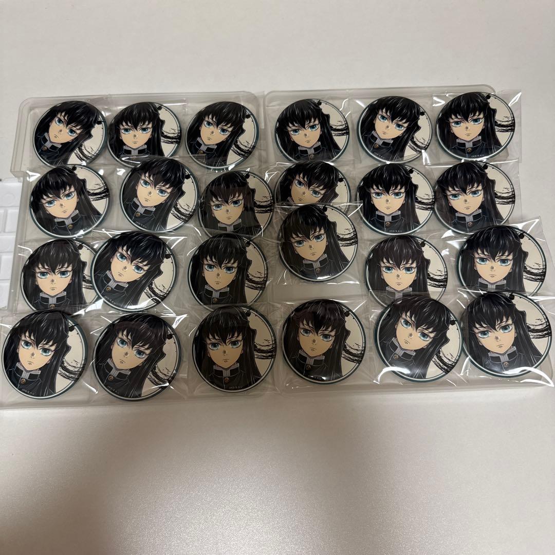 鬼滅の刃 柱展 ランダムマット缶バッジ 時透無一郎 24個セット