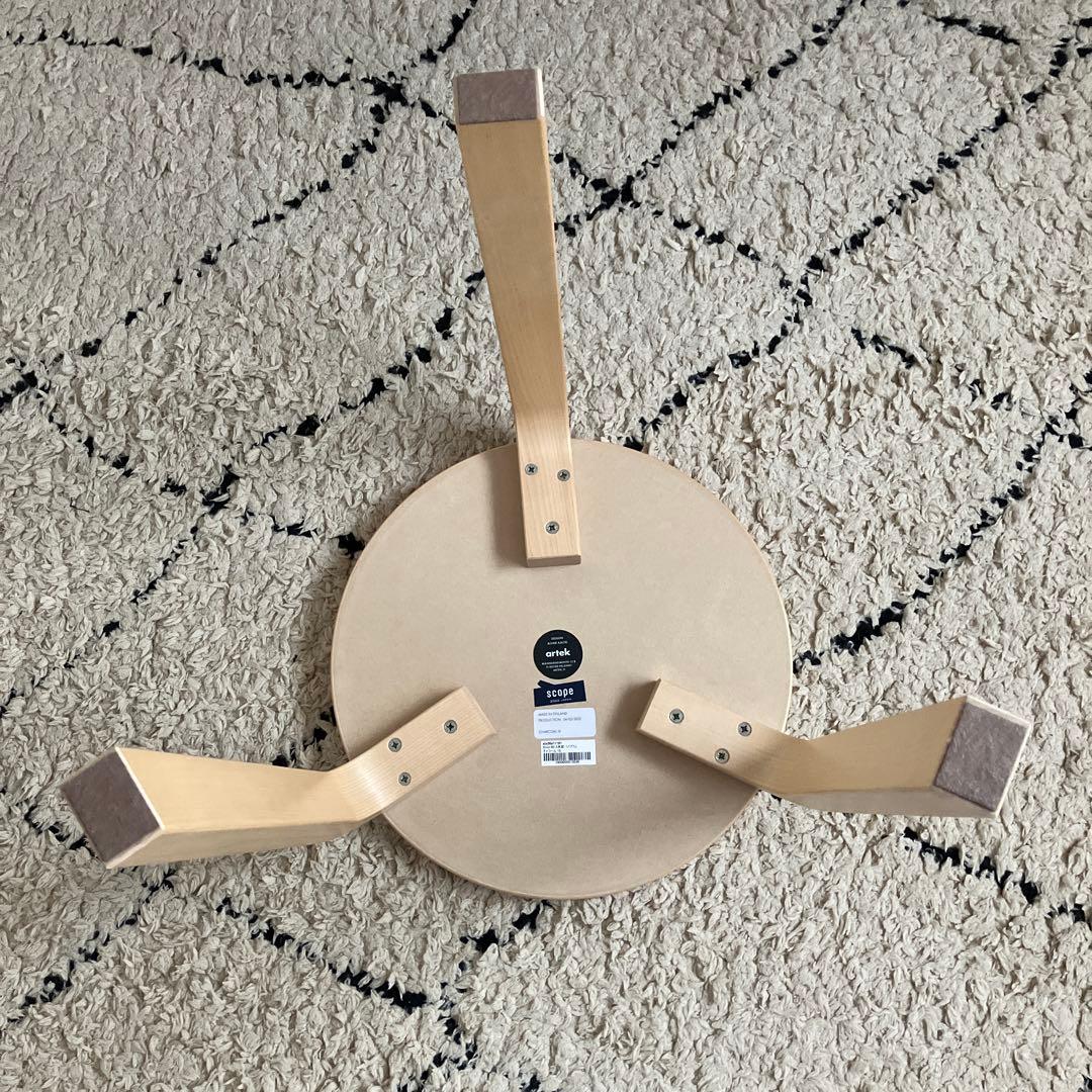 ☆みみ☆アルテック　スツール60 scopリノリウム　チャコール