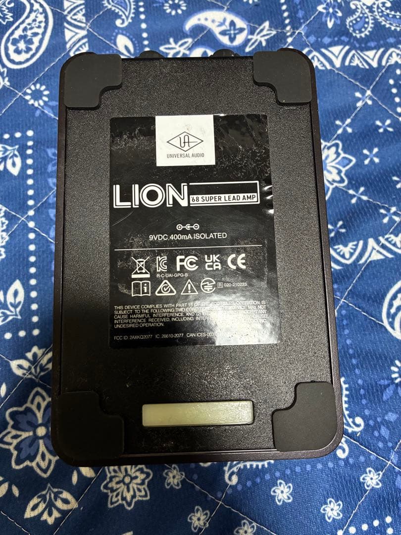 UAFX LION '68 Super Lead Amp ギターエフェクター