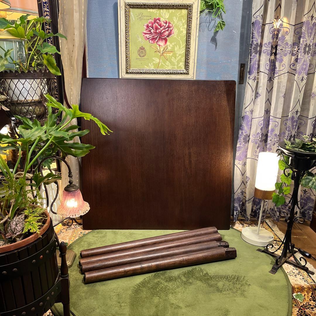 しろ　ヴィンテージ デザイナーズ　コンパクト　　ダイニングテーブル