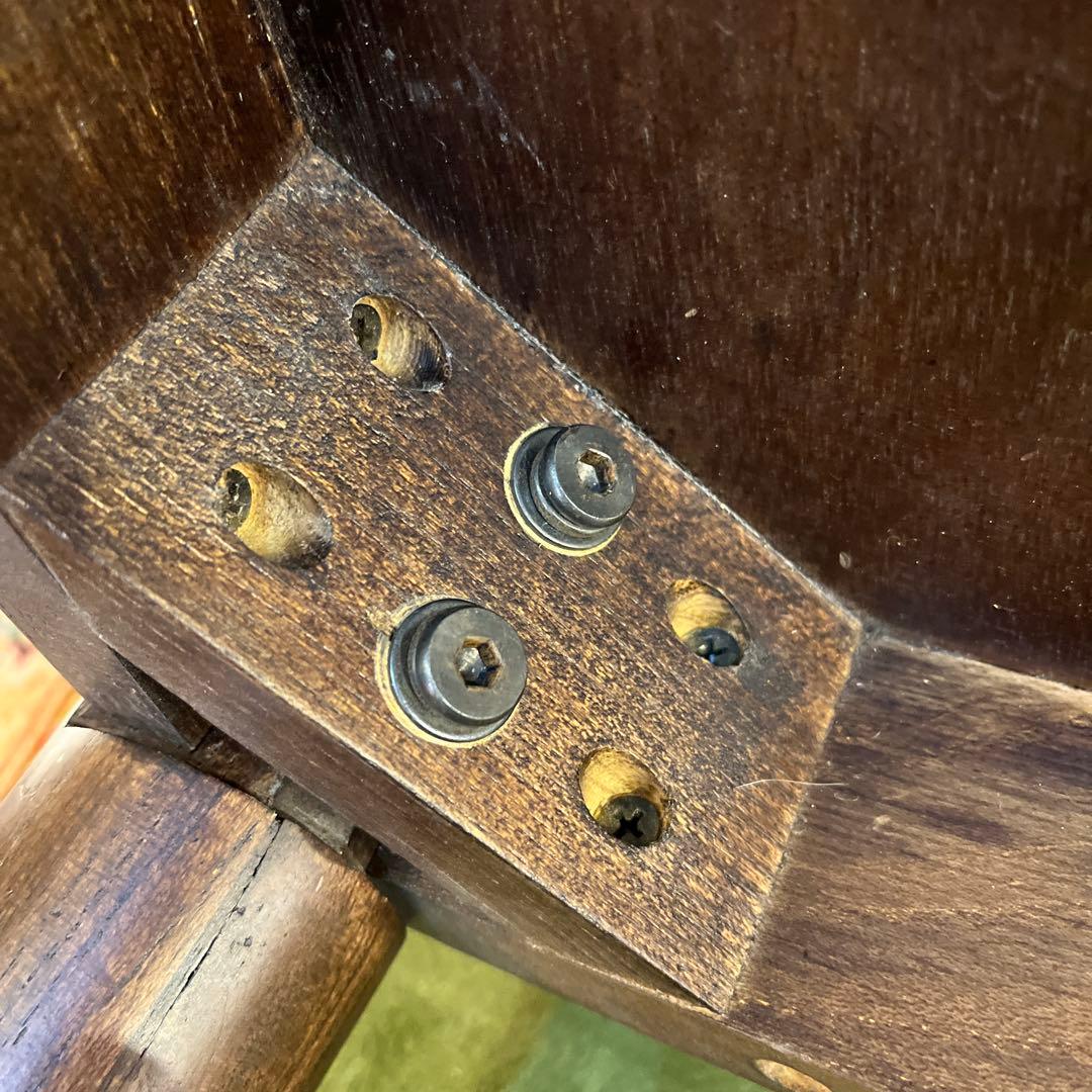 しろ　ヴィンテージ デザイナーズ　コンパクト　　ダイニングテーブル