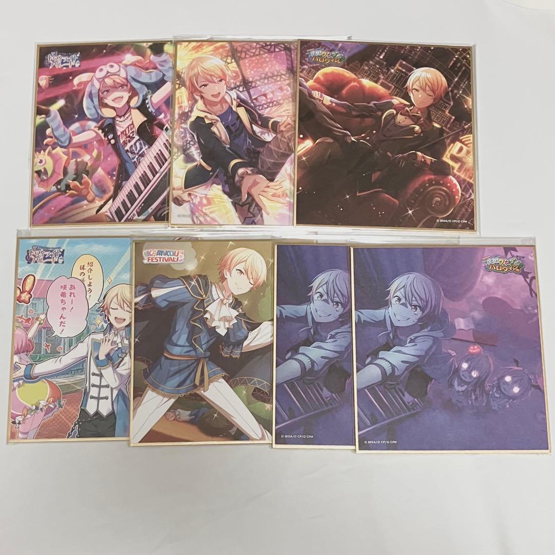 プロセカ 天馬司 フェス 色紙 白百合 MEIKO 天馬司 ミニ色紙 15A 紙類