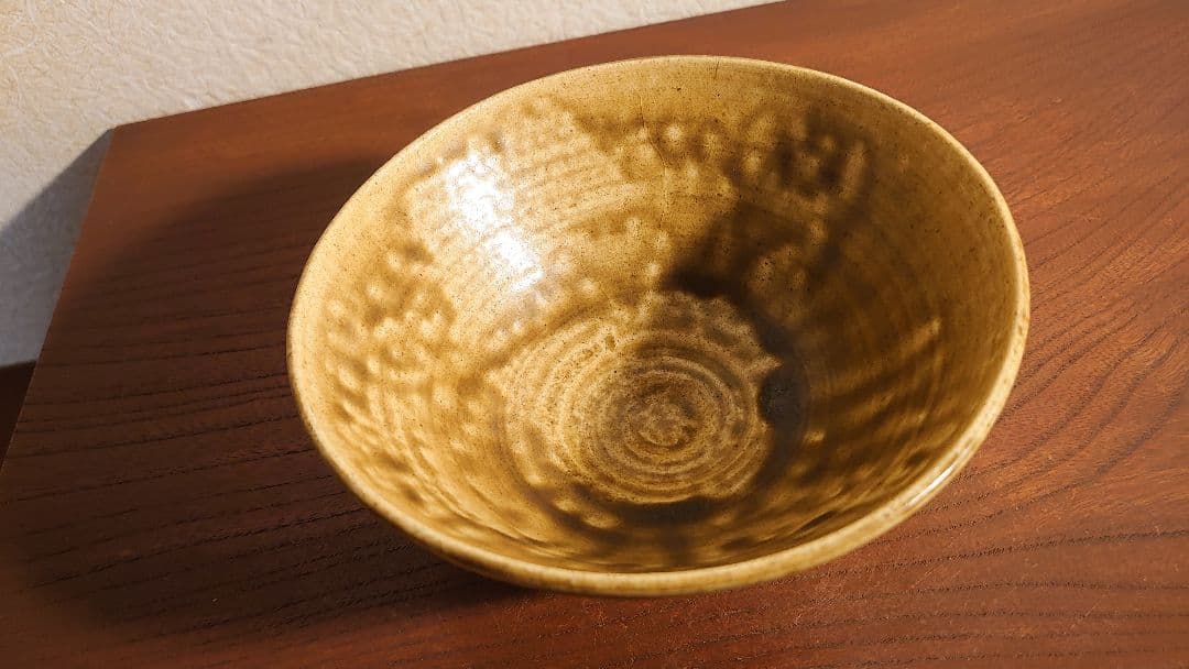 伊羅保　抹茶碗　茶道具　信楽焼　萩焼　アンティーク抹茶碗　蔵出し　１客