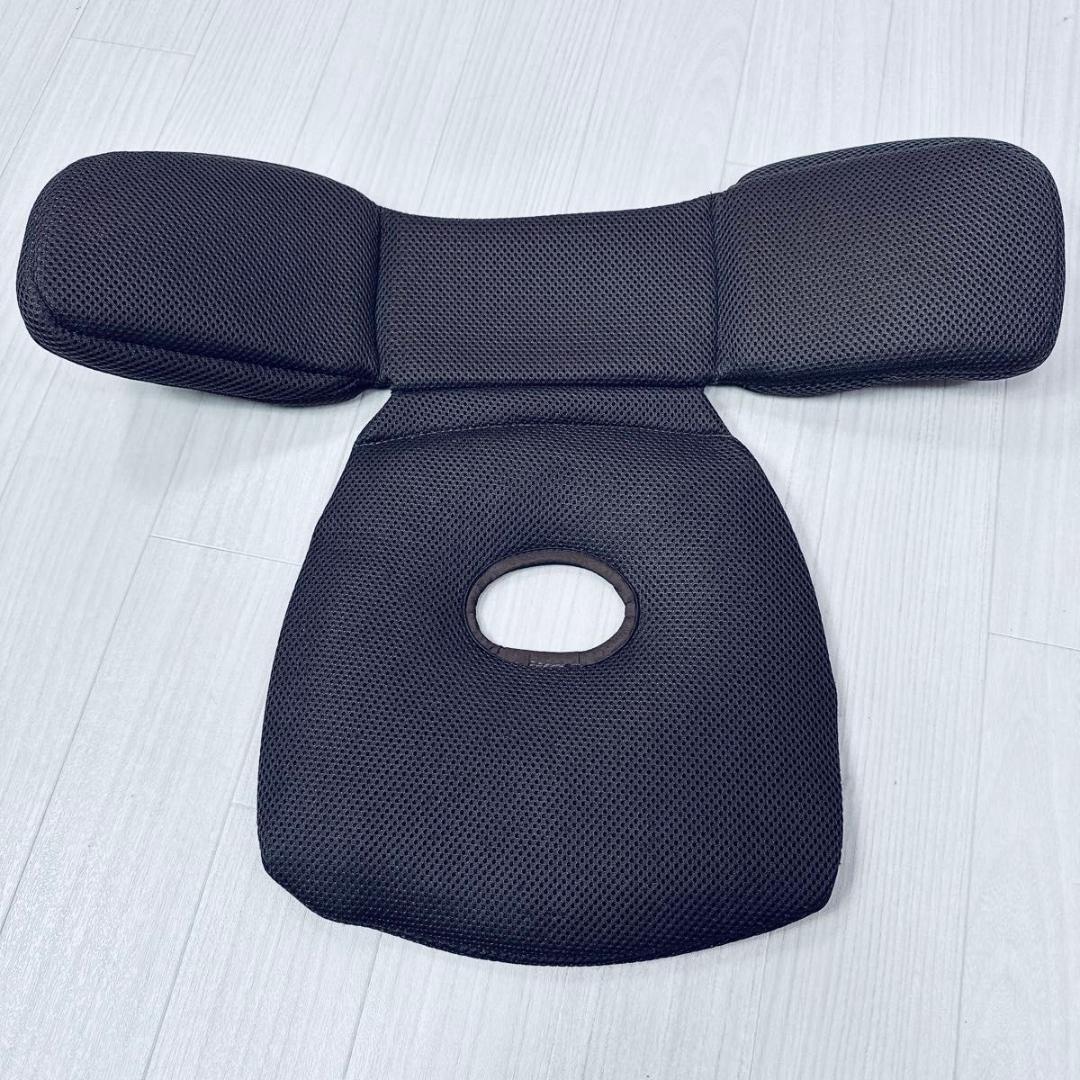 美品 Aprica アップリカ エアグルーヴ プラス ジュニアシート ブラウン