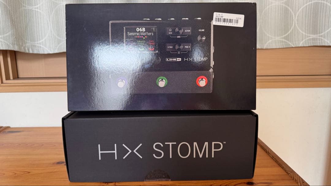 LINE6 HX STOMP ギターマルチエフェクター【箱・付属品完備】