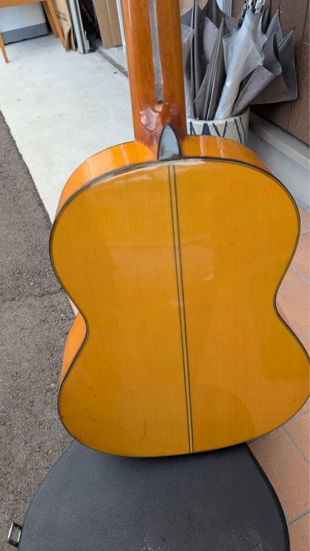 【JET】Barclay V型エレキギター オレンジ