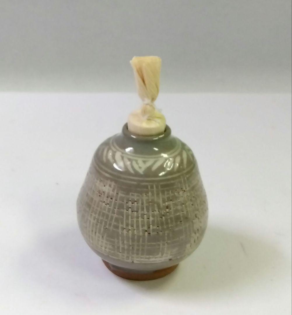 茶道具 茶箱用 茶碗 茶巾筒 振出 セット 三島 黒石窯 榊原勇一 新品