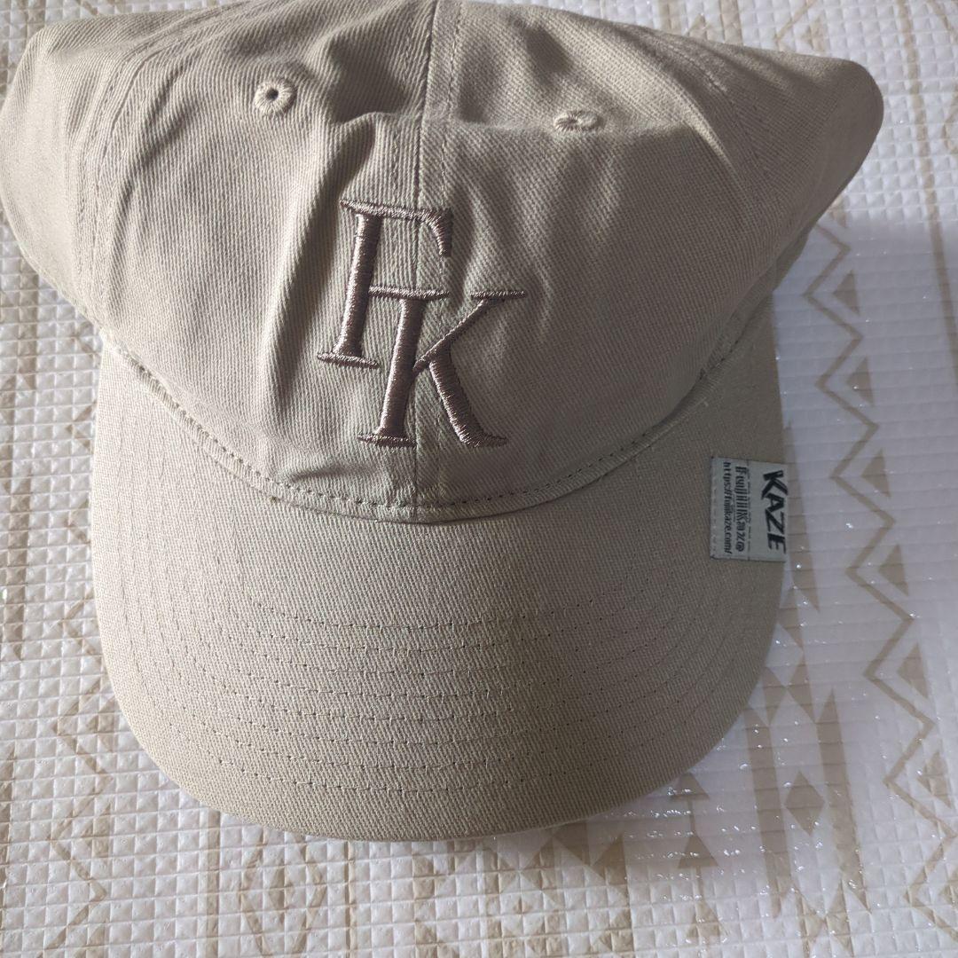 値下げ❣️fujii kazeEU.NAツアーFKキャップベージュ新品 値下げ❣️fujii kazeEU.NAツアーFKキャップベージュ新品