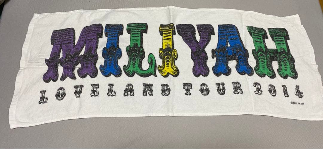 加藤ミリヤ ライブグッズ タオル 5枚セット - メルカリ