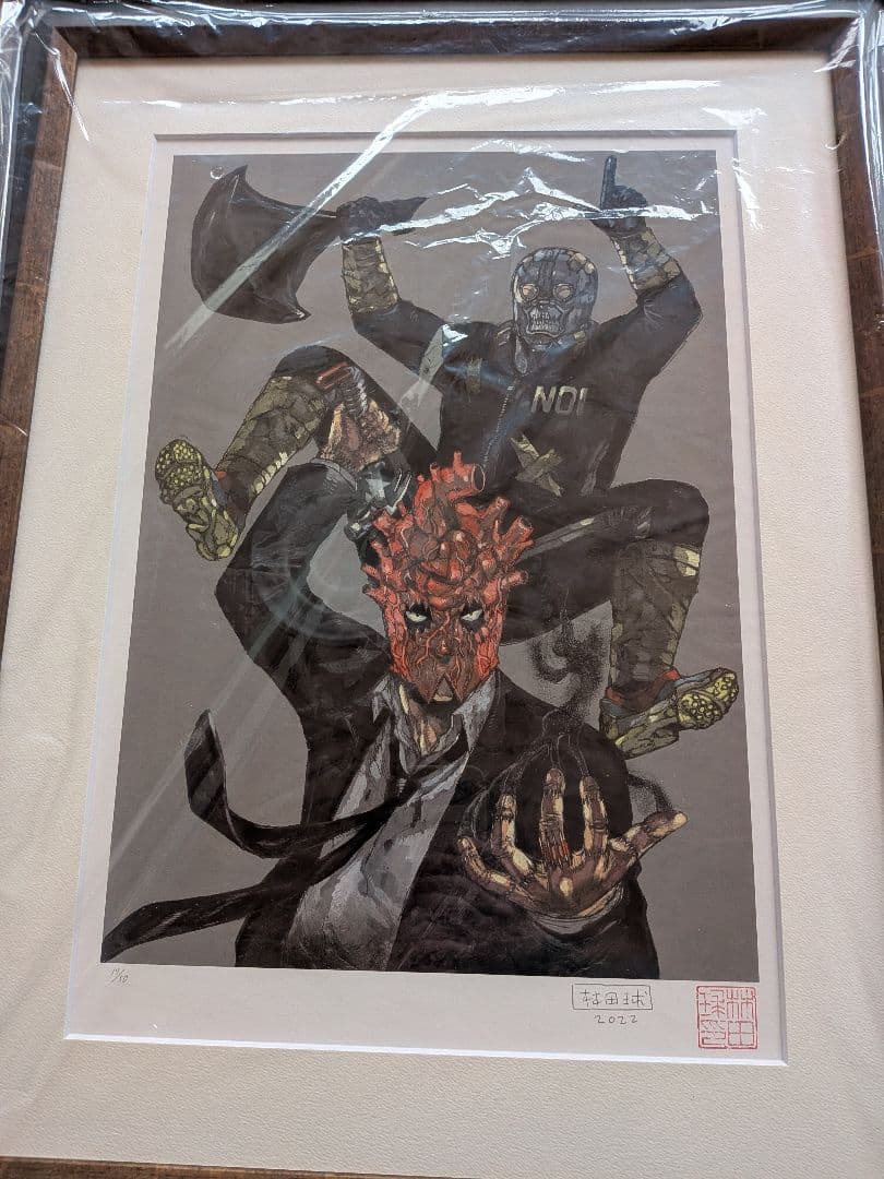 ドロヘドロ直筆サイン入り複製原画（限定50） - メルカリ