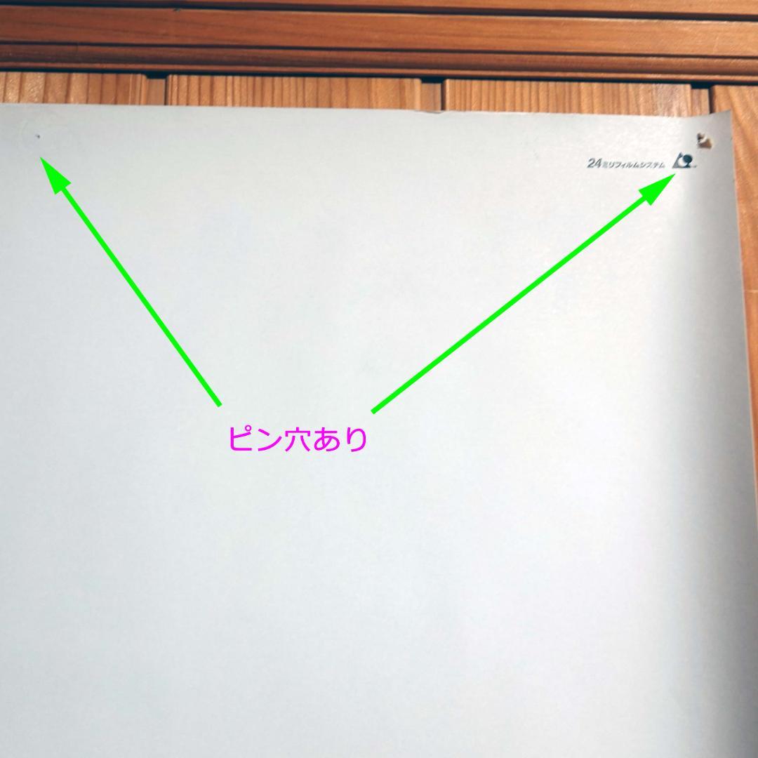 【実使用・超大型ポスター】米倉涼子　富士フィルム・ネクシアQ1　B0　ピン穴あり