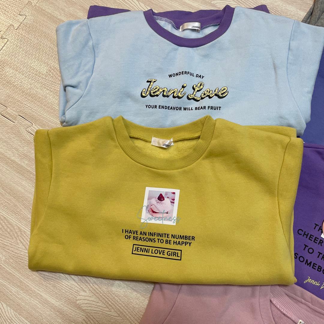 新品 JENNIトレーナーおまとめ8着 140