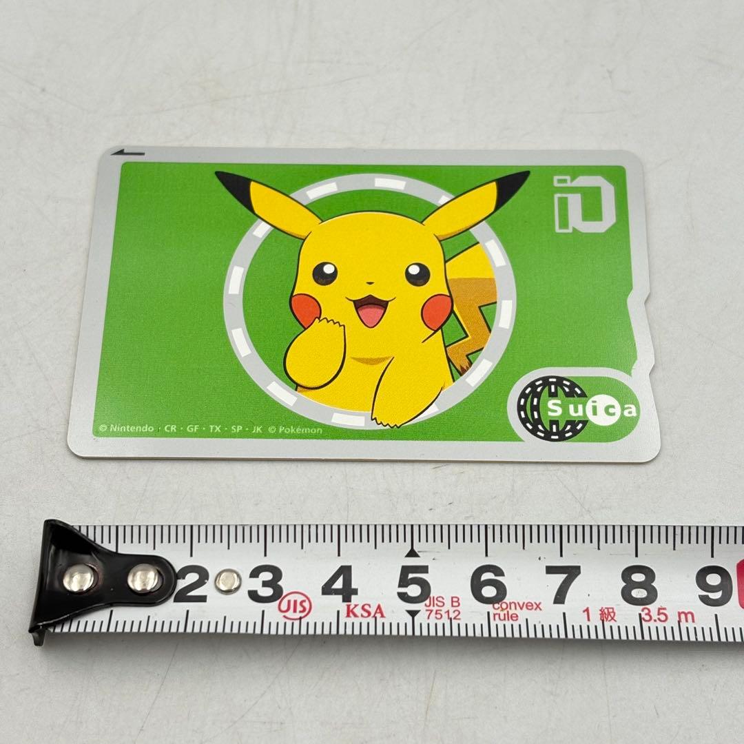 JR東日本 ポケモン スイカ 台紙付き 記念 ピカチュウ 1010-S7129h