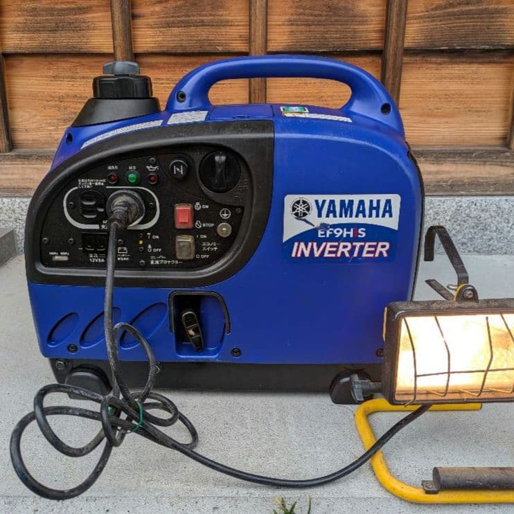 YAMAHA EF9HiS 発電機 ヤマハ 実働品 災害時 停電