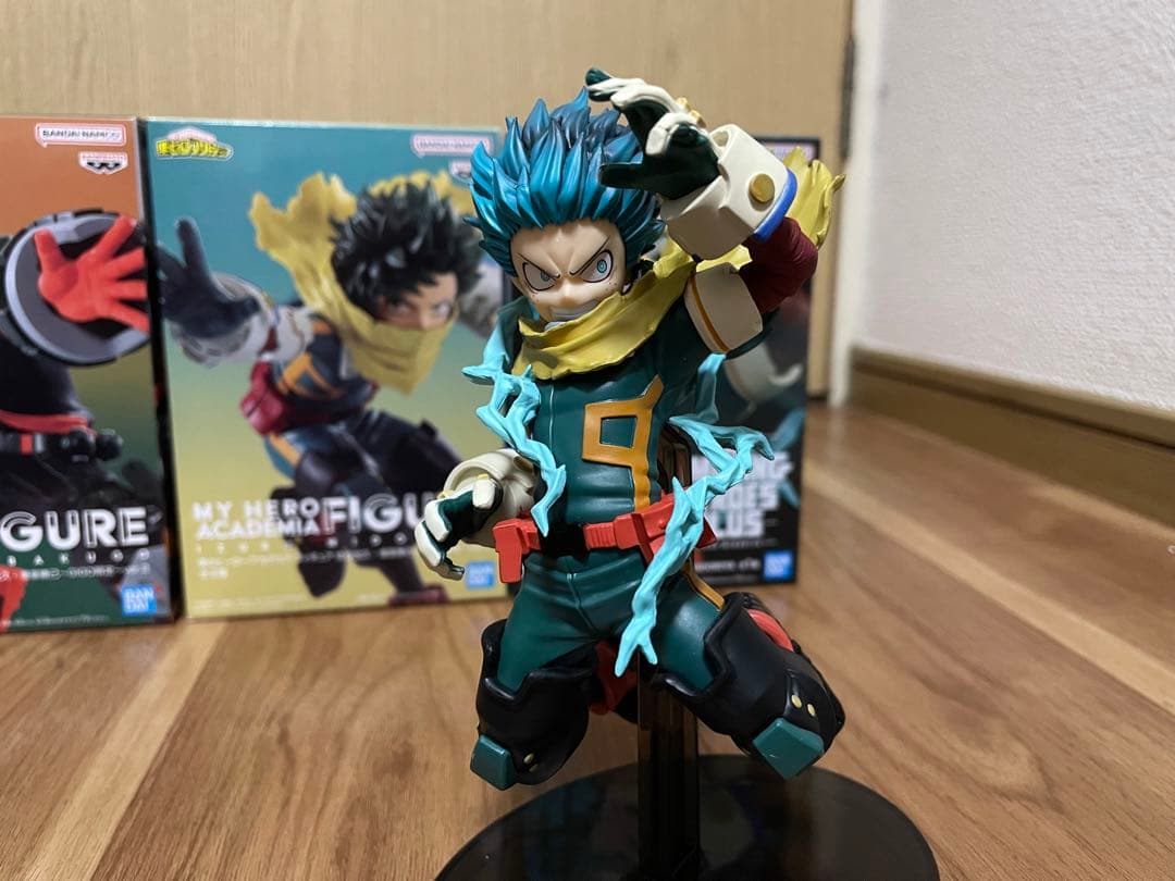 ヒロアカ フィギュア 4体セット (爆豪勝己 緑谷出久) 一番くじ 緑谷出