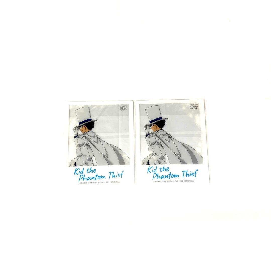 名探偵コナン 怪盗キッド 黒羽快斗 缶バッジ コナンプラザ 特典 クリアカード